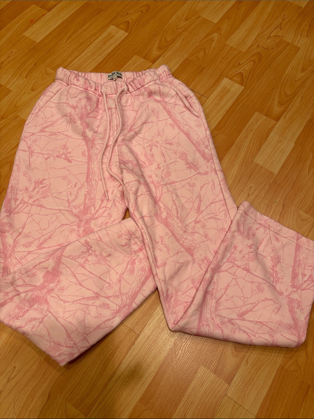 Dairy Boy Pink Camo Jogger Pants